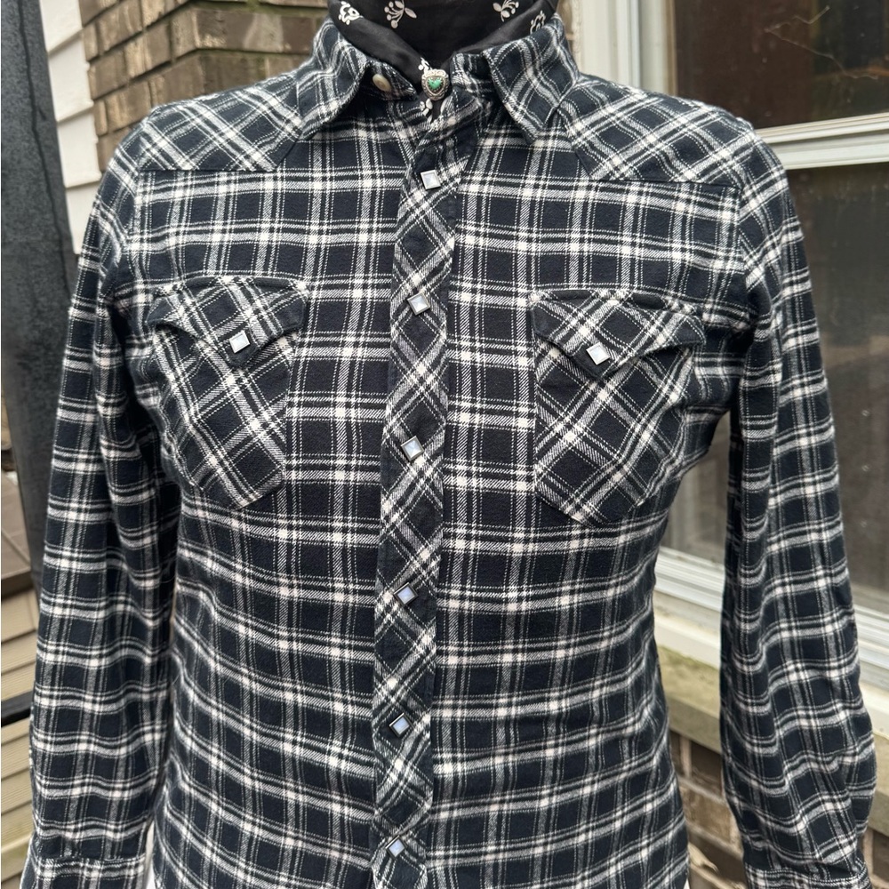 Vintage Ralph Lauren western flannel rare